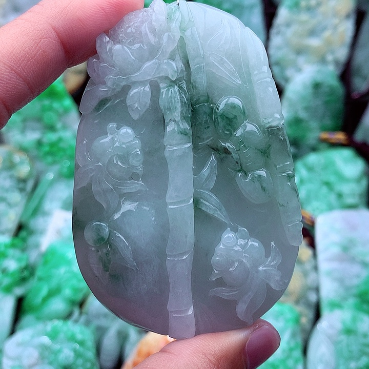 翡翠吊坠(不含链)未镶嵌