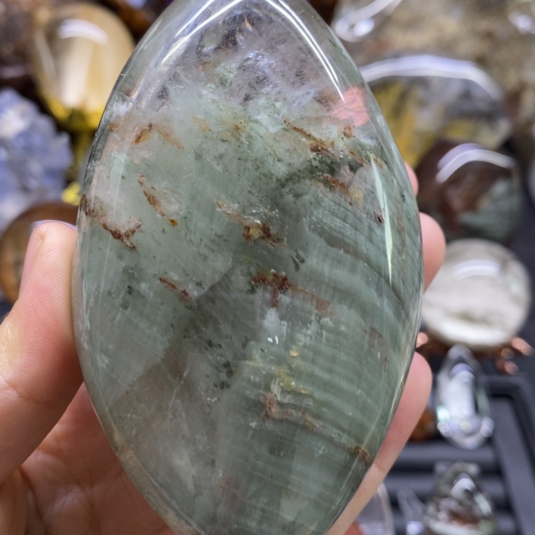 水晶未镶嵌珠宝半成品