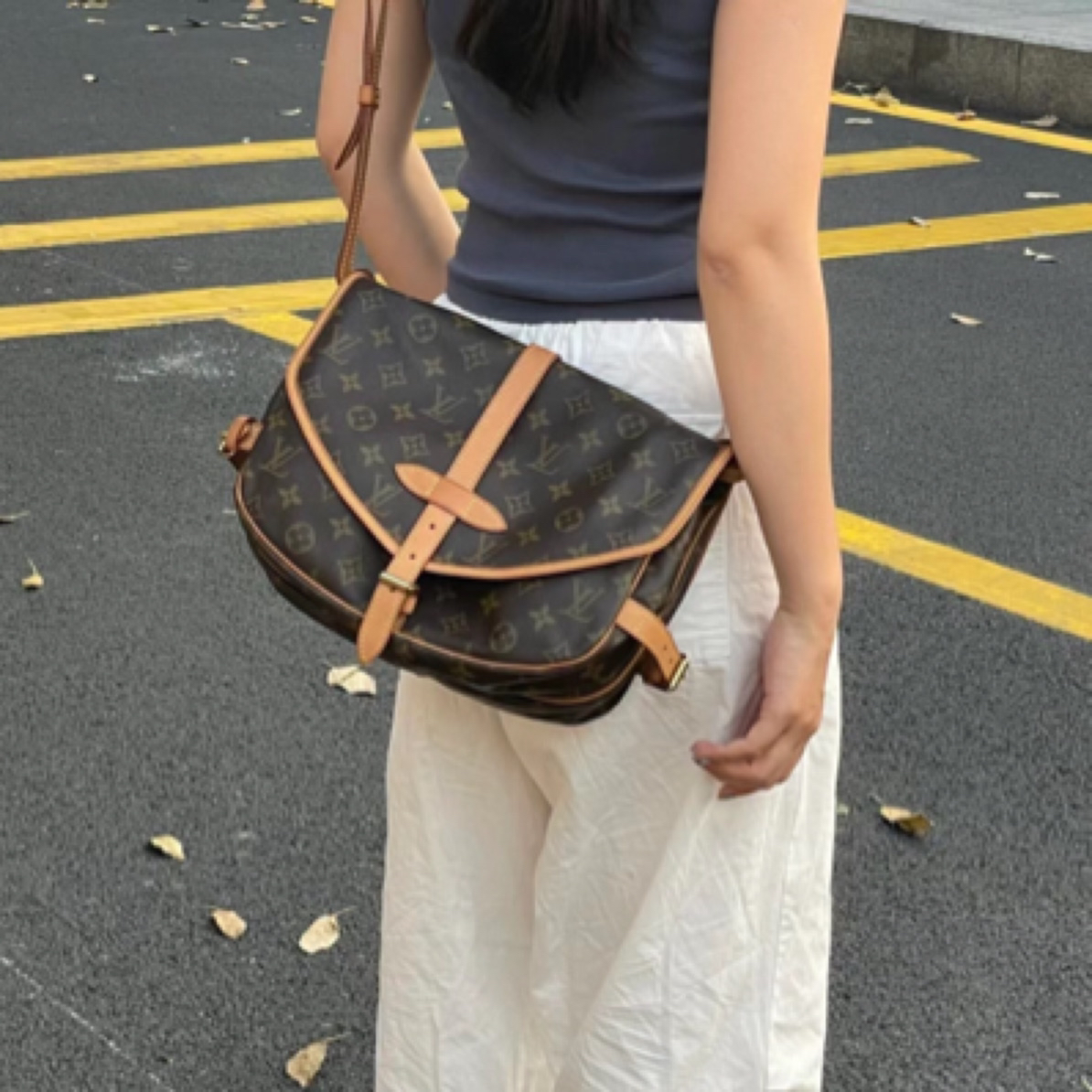 99新 LouisVuitton/路易威登 双子星/植柔革换新