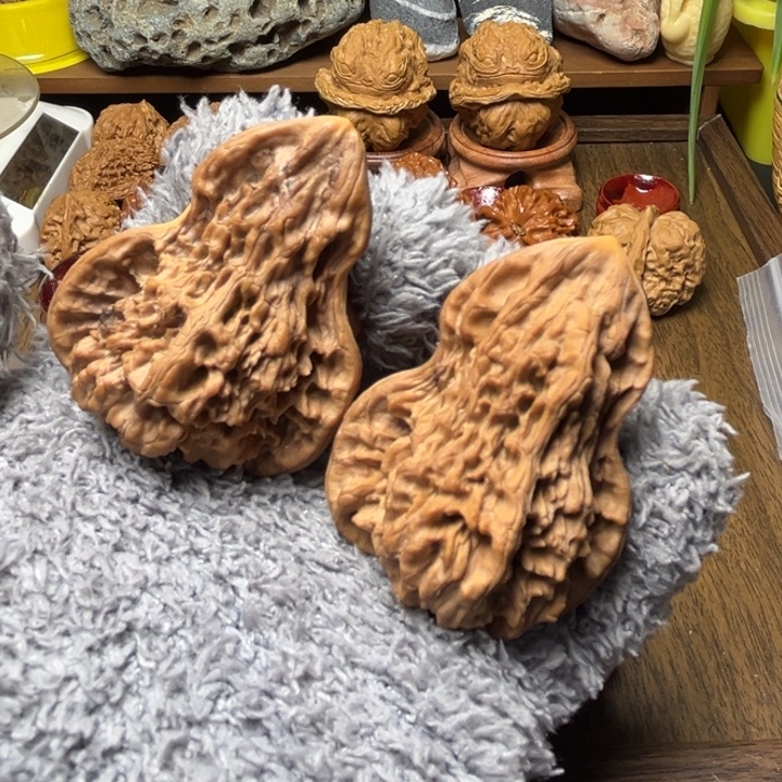 把件文玩核桃葫芦——尖有修