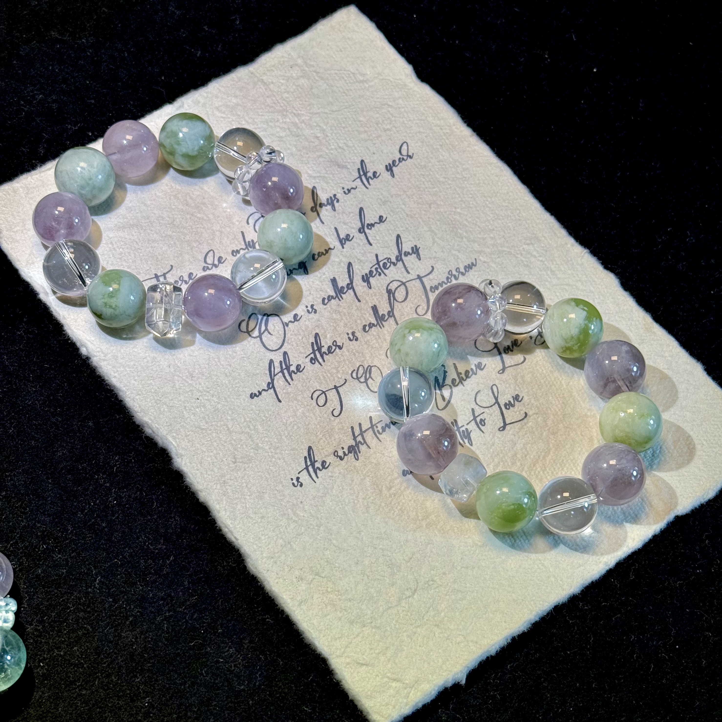 Y602（夏雨荷）设计款手串16-17mm多样性发其一