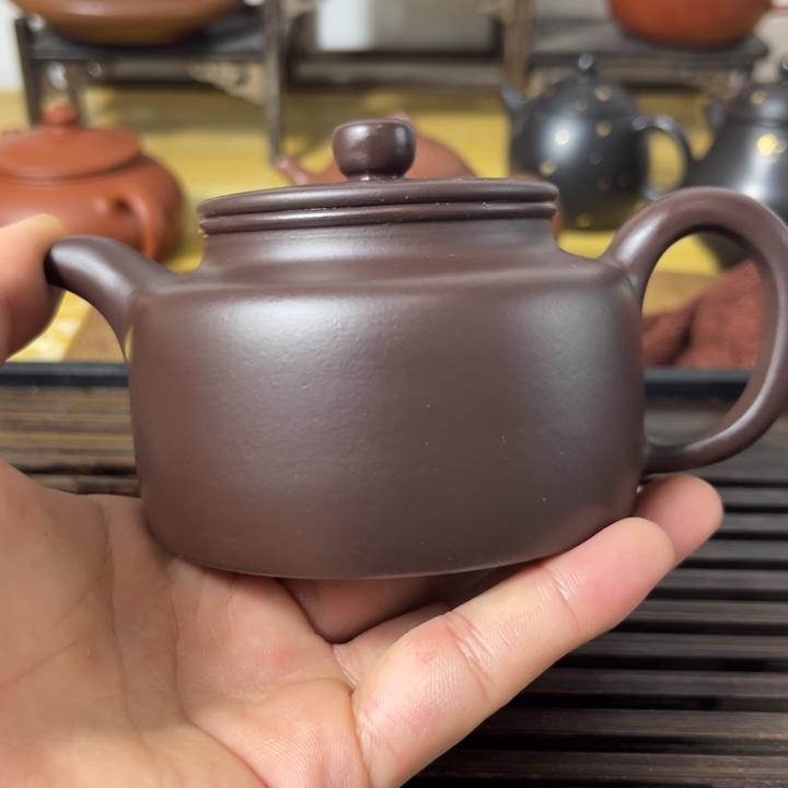 原矿紫砂半手工制作