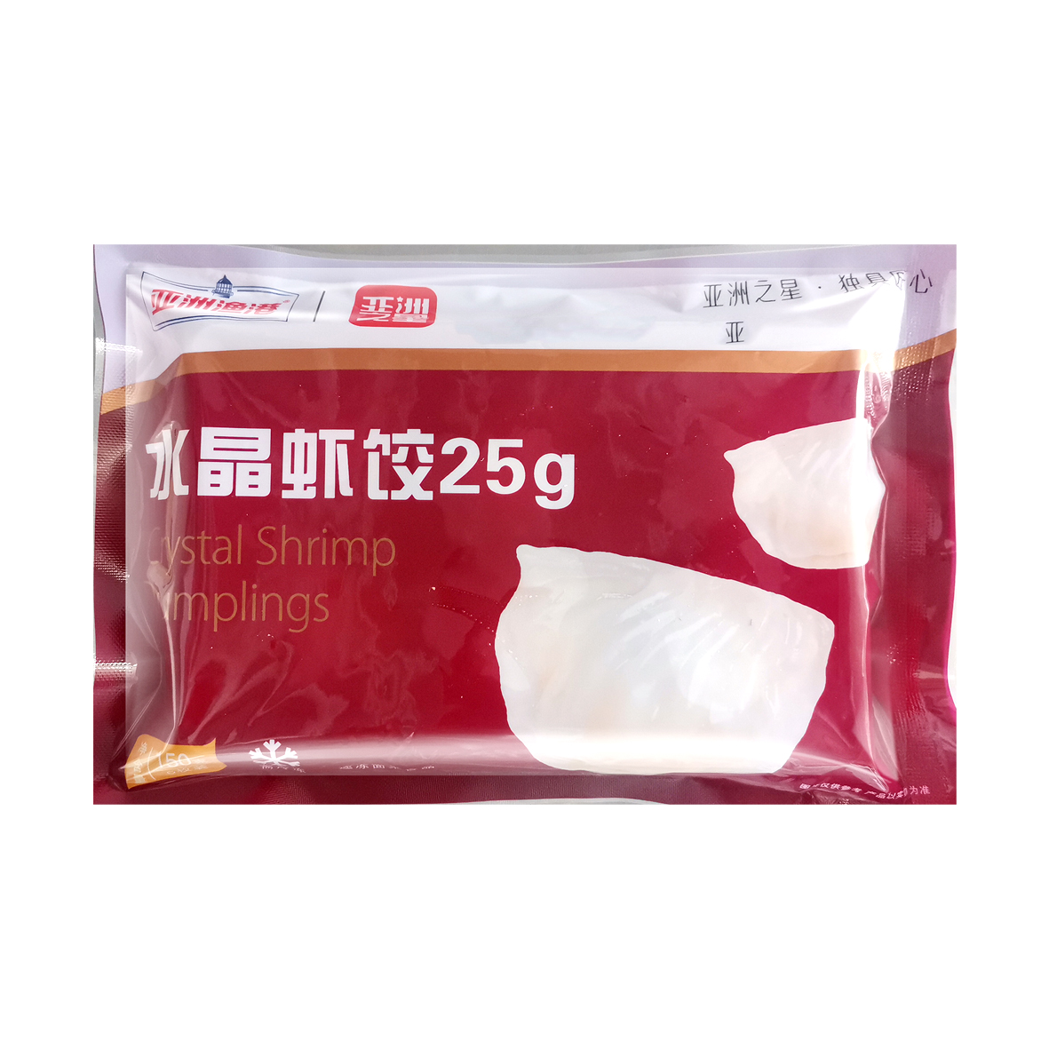 亚洲渔港 水晶虾饺150g（6枚）/袋*5袋