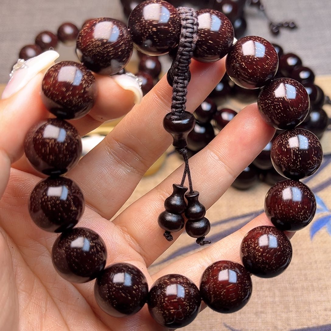 檀香紫檀（小叶紫檀）1.5 15颗满星