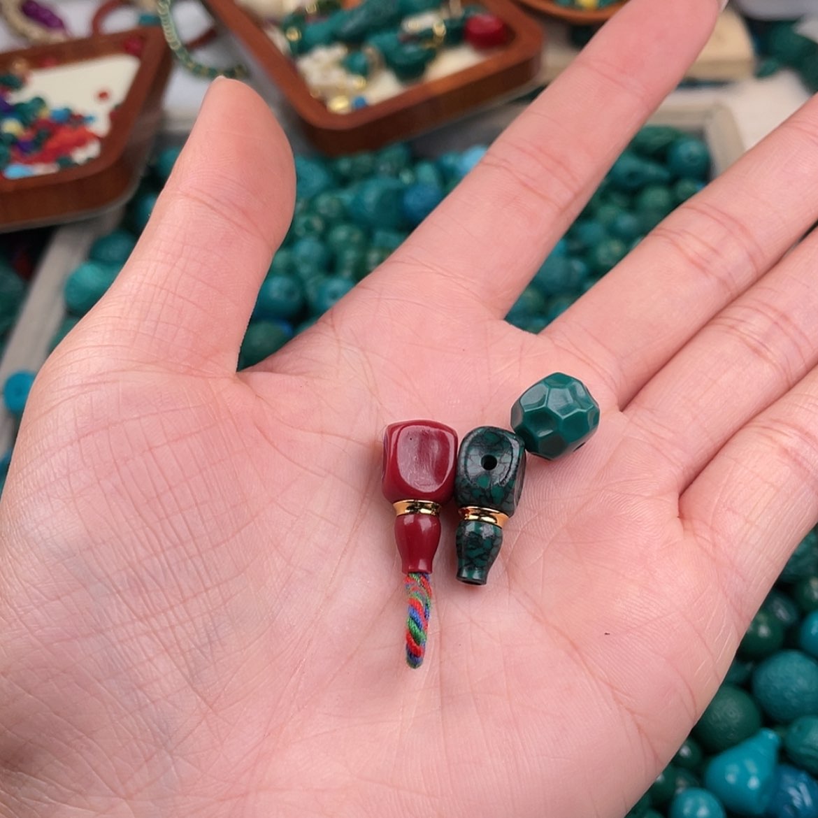 【闪购商品】琉璃非金属会***水2个三通一个无相13地狱色