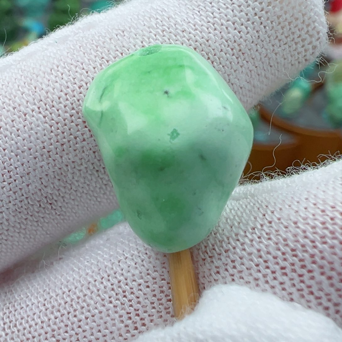 绿松石菜籽黄绿松石Ｚ未镶嵌