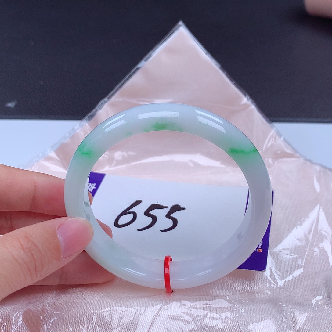 翡翠手镯未镶嵌手镯001722