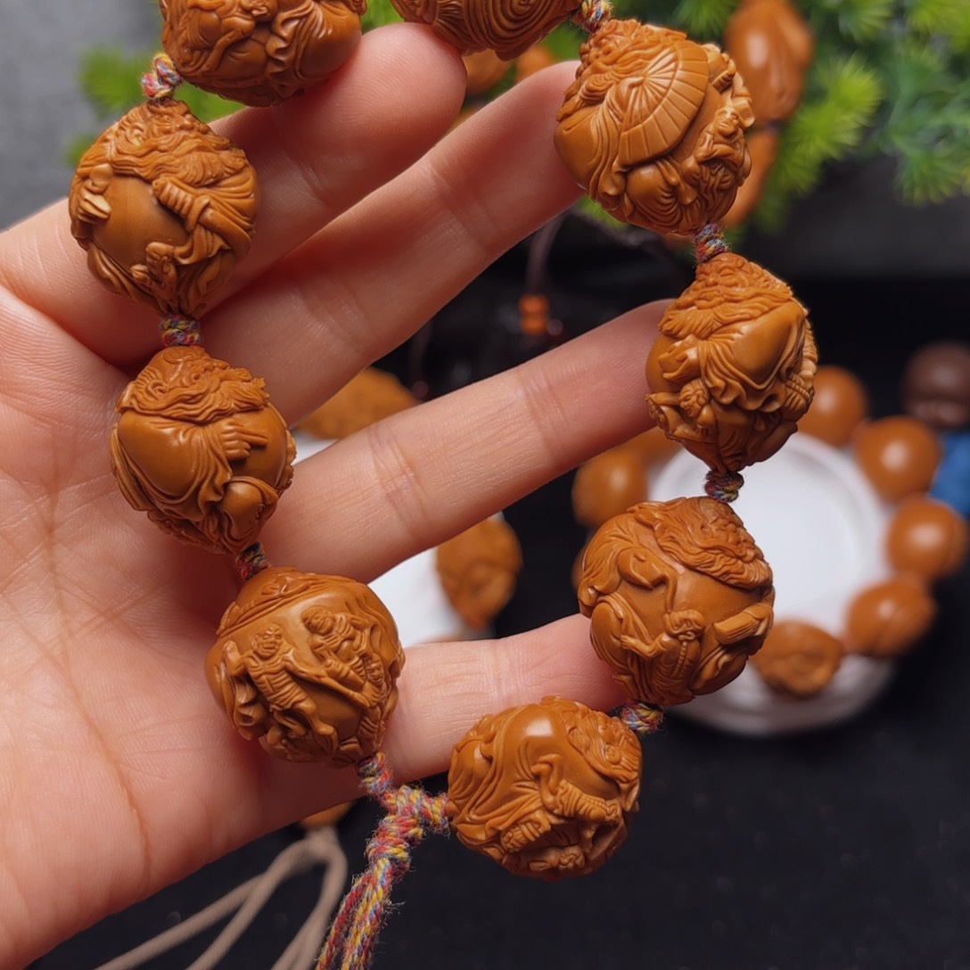 橄榄核手串/手链猫**踪橄榄核