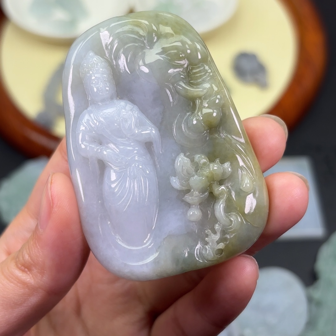 翡翠吊坠(不含链)未镶嵌