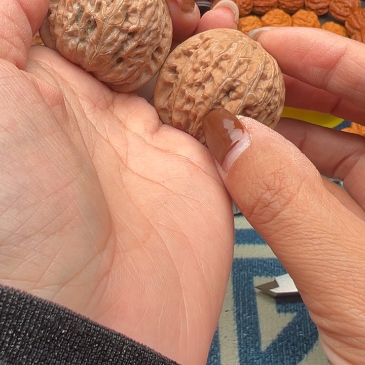 桃核吊坠文玩核桃铁锤