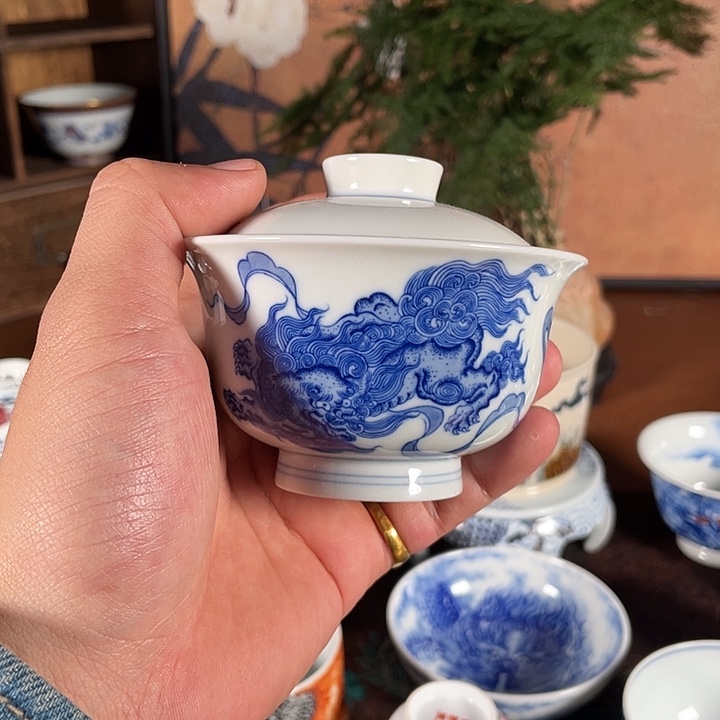 陶摆件景德镇陶瓷老陶