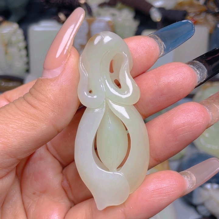 和田玉挂件未镶嵌