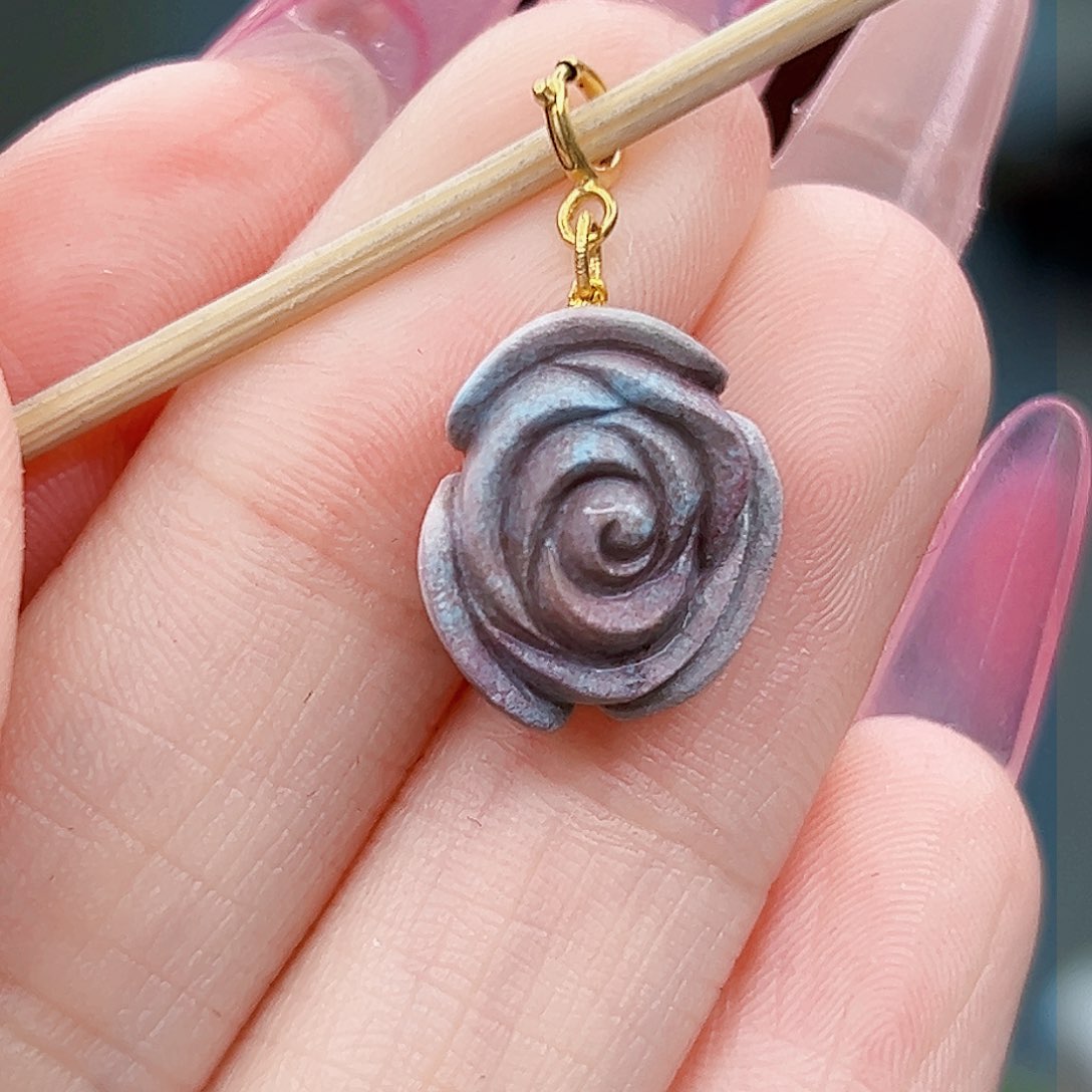 绿松石珠宝奇石18K金镶嵌