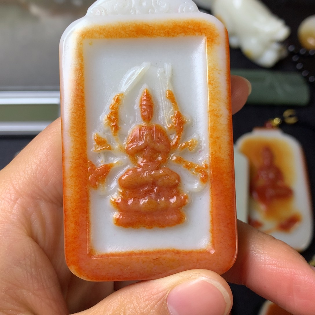 和田玉颈饰未镶嵌望*空