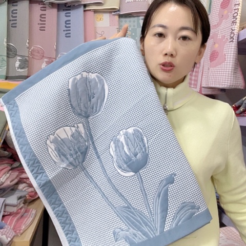 棉特价蓝色郁金香
