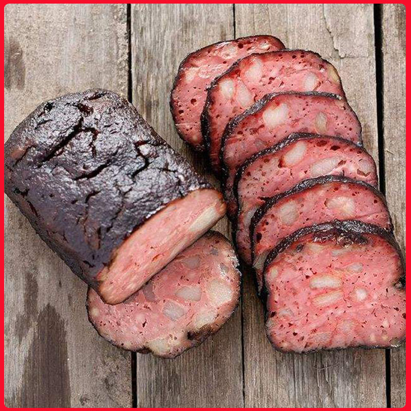 安化腊猪血丸子4个