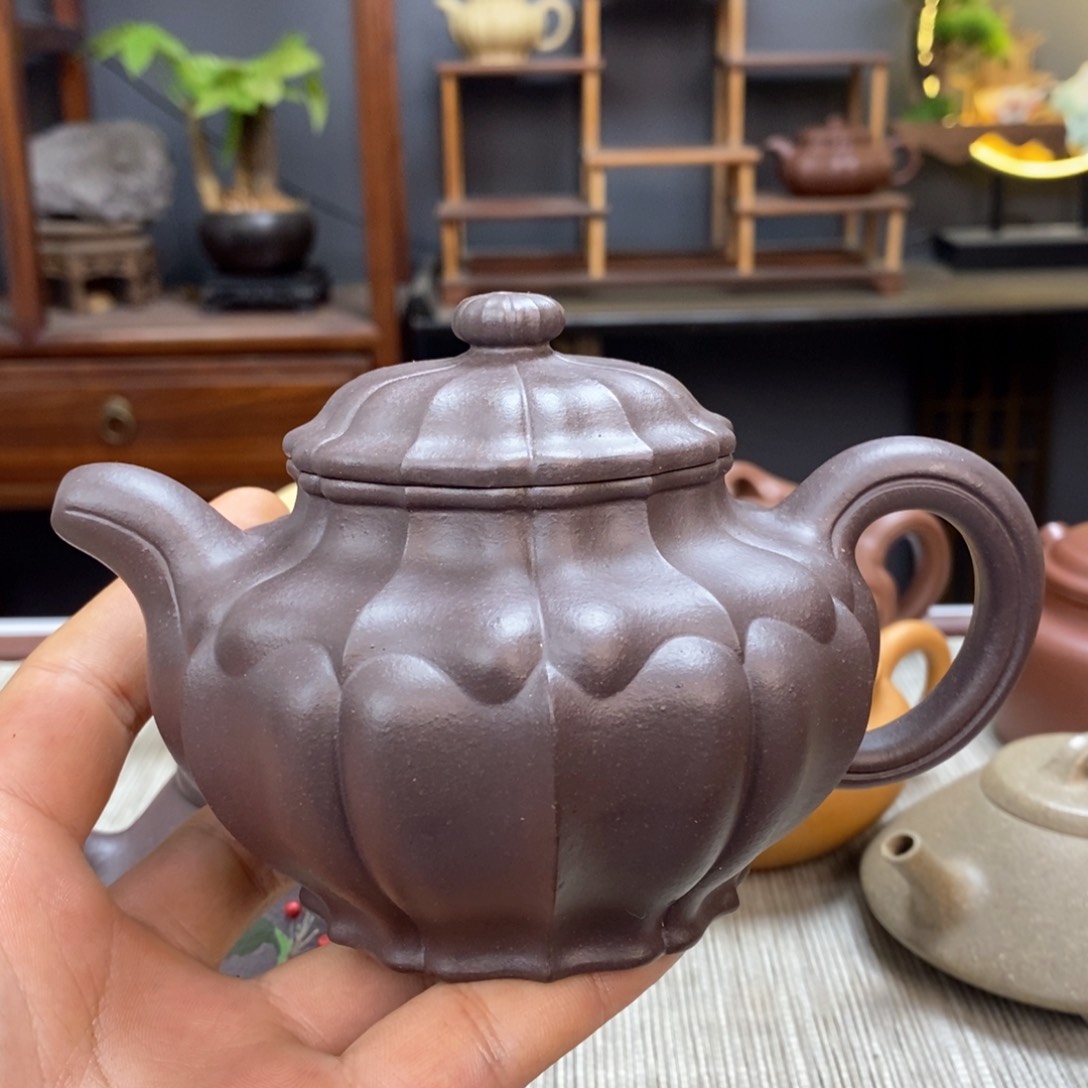 紫泥茶壶泰*小微容量280毫升