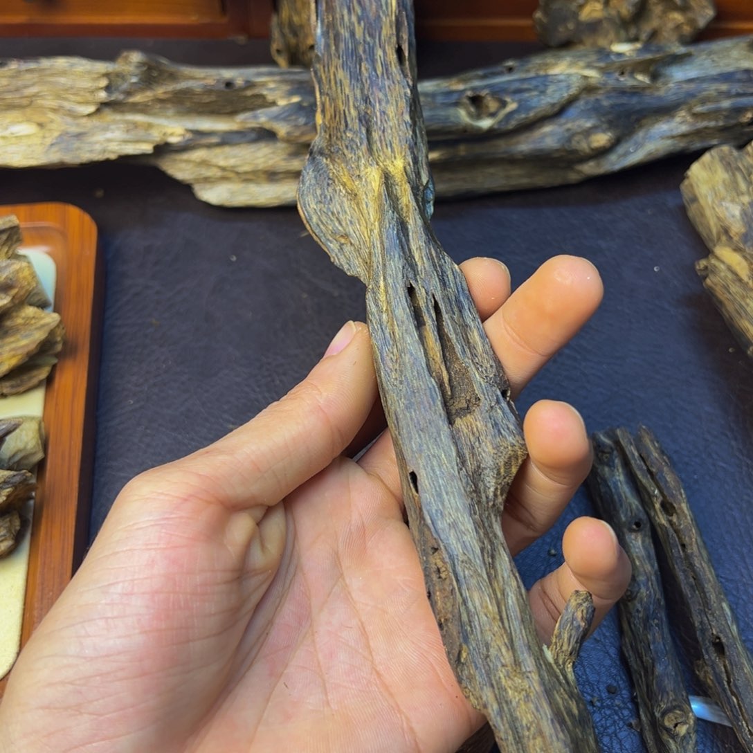 福***彩沉香沉香碎屑金沙叶