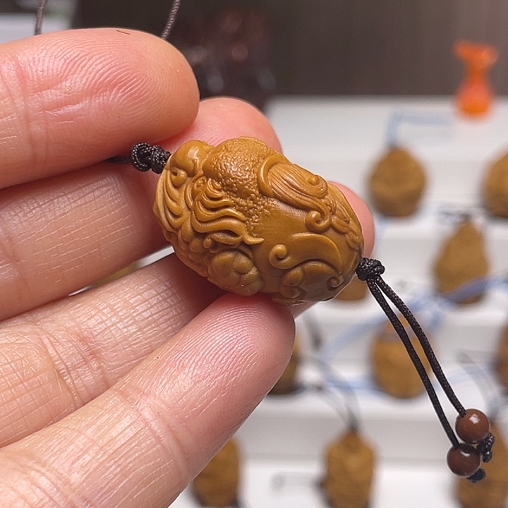 橄榄核吊坠橄榄核