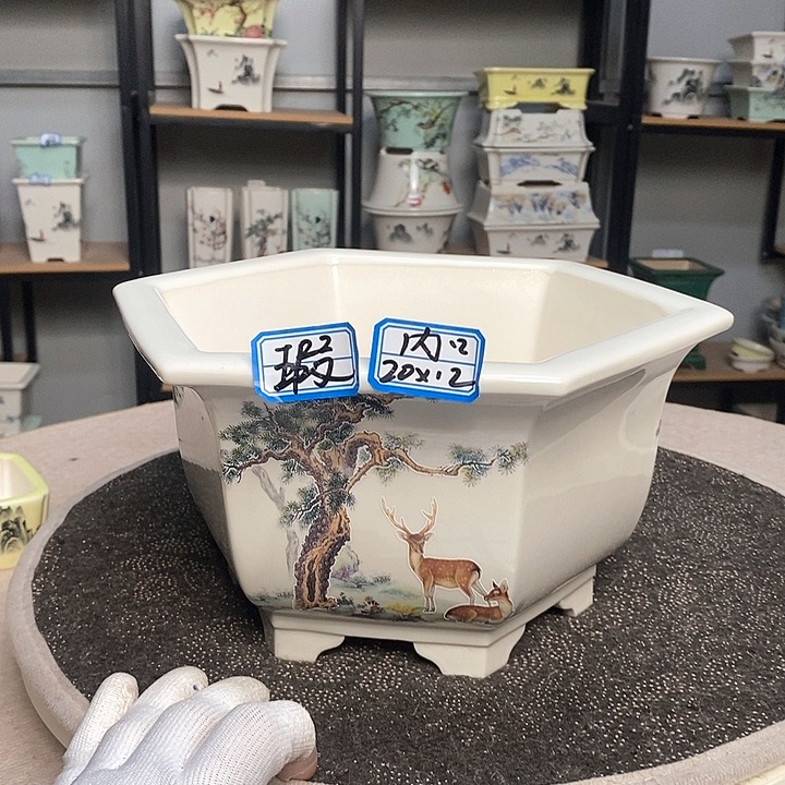 紫砂的花盆很漂亮4