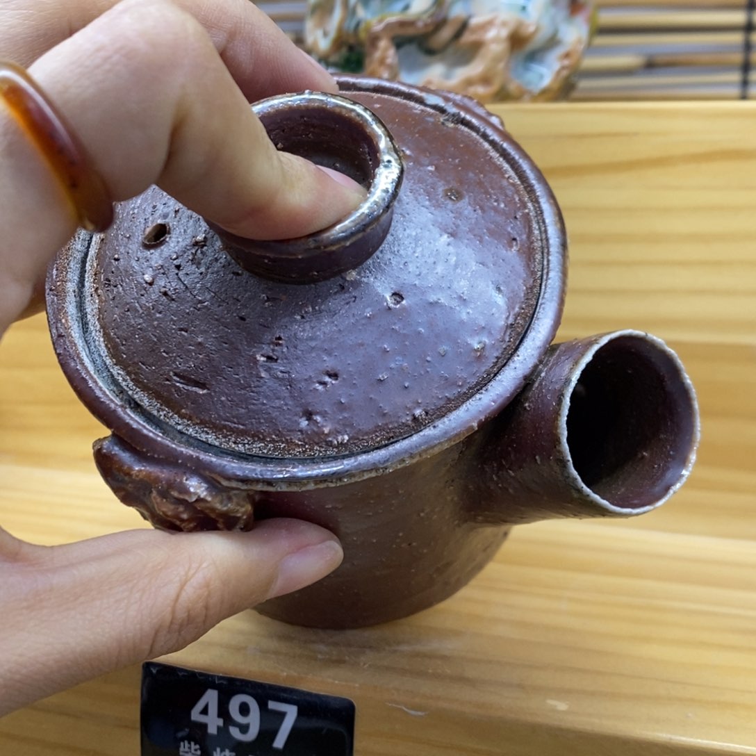 陶园柴烧，精品高货。497瑕疵2