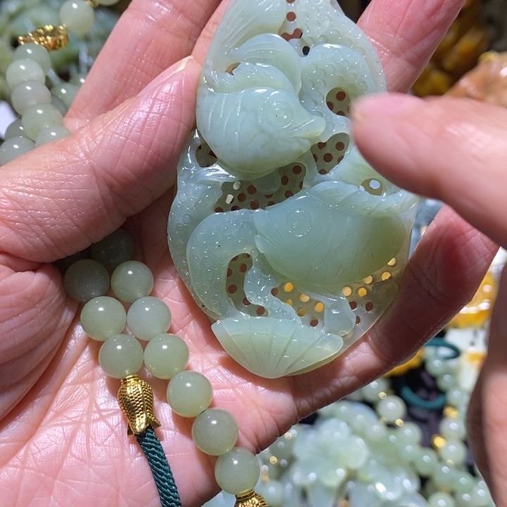 岫玉岫玉吊坠未镶嵌