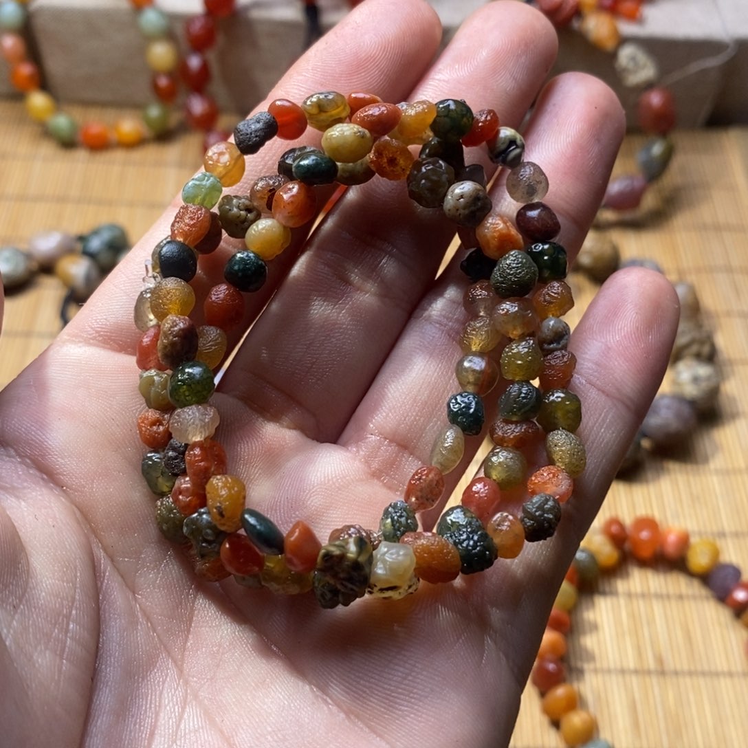 玛瑙/玉髓手链未镶嵌