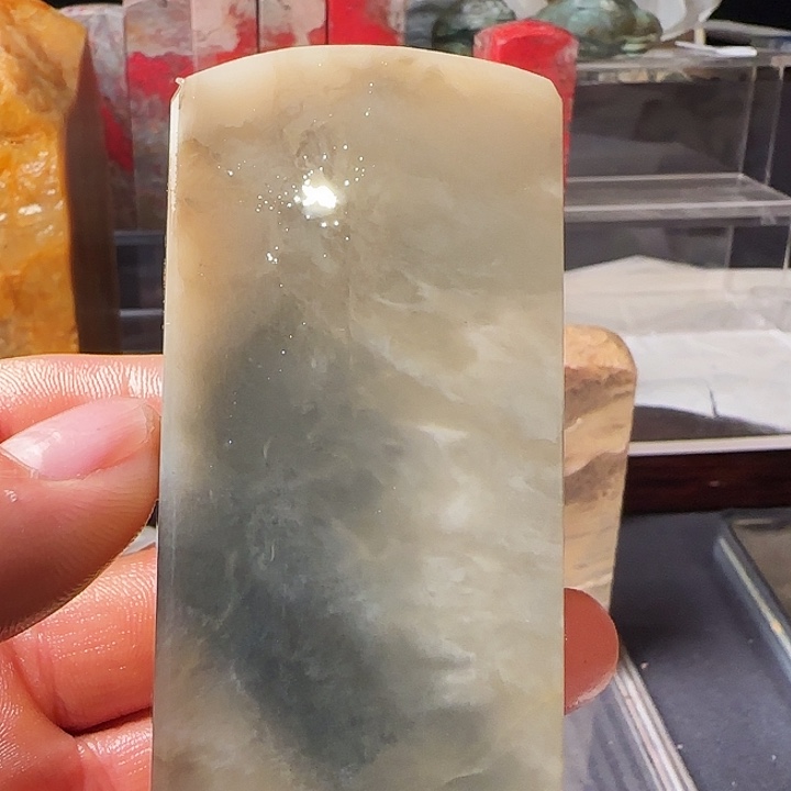 小***蛋昌化石印石昌化彩玉印章