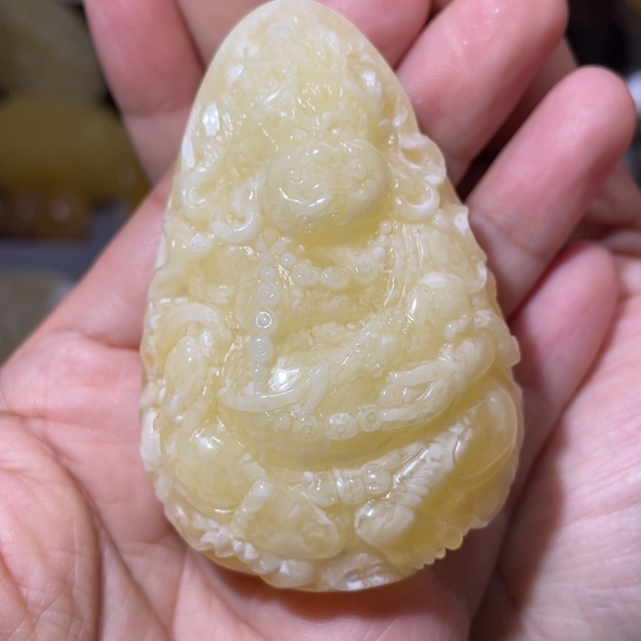 琥珀吊坠(不含链)未镶嵌