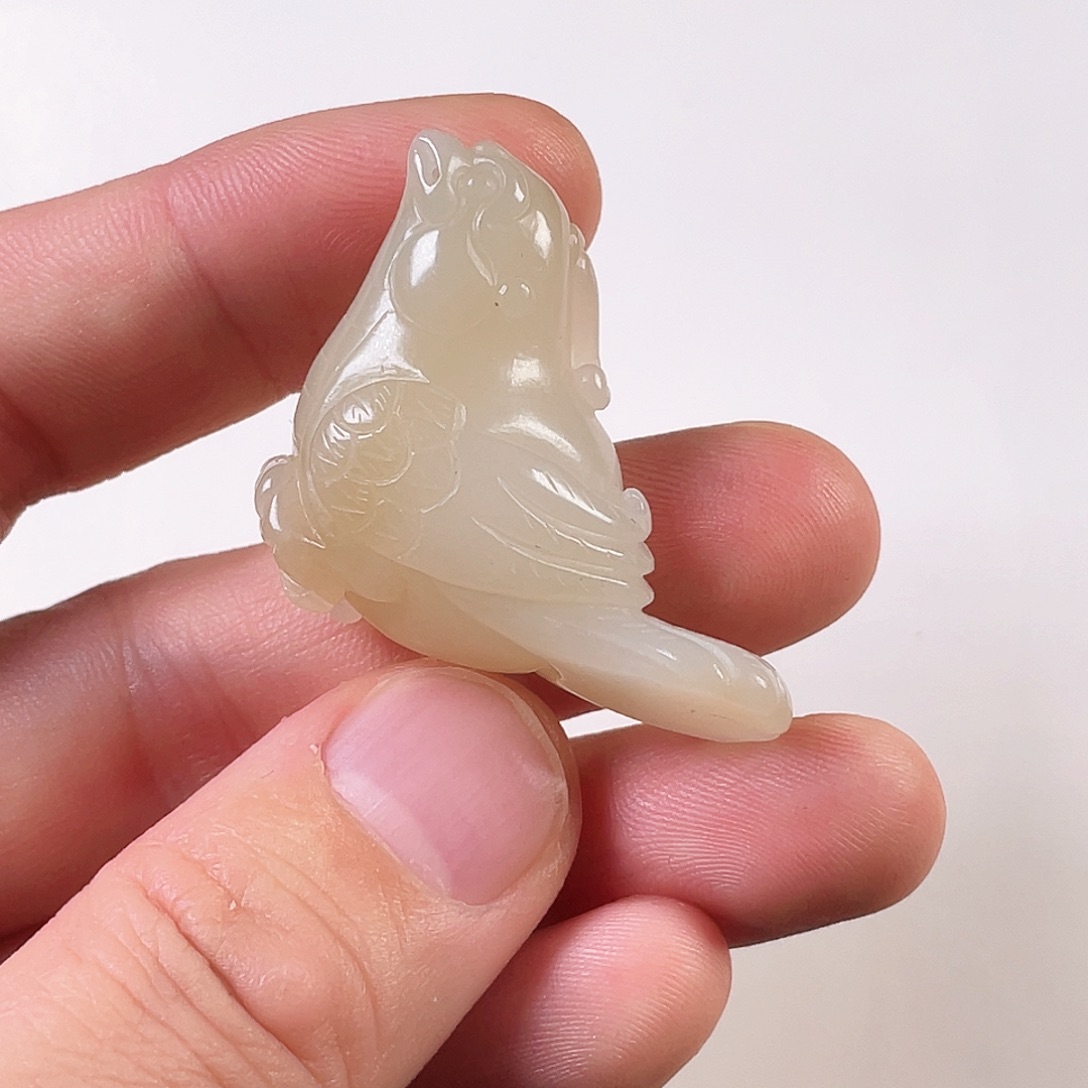 和田玉（糖玉）颈饰未镶嵌