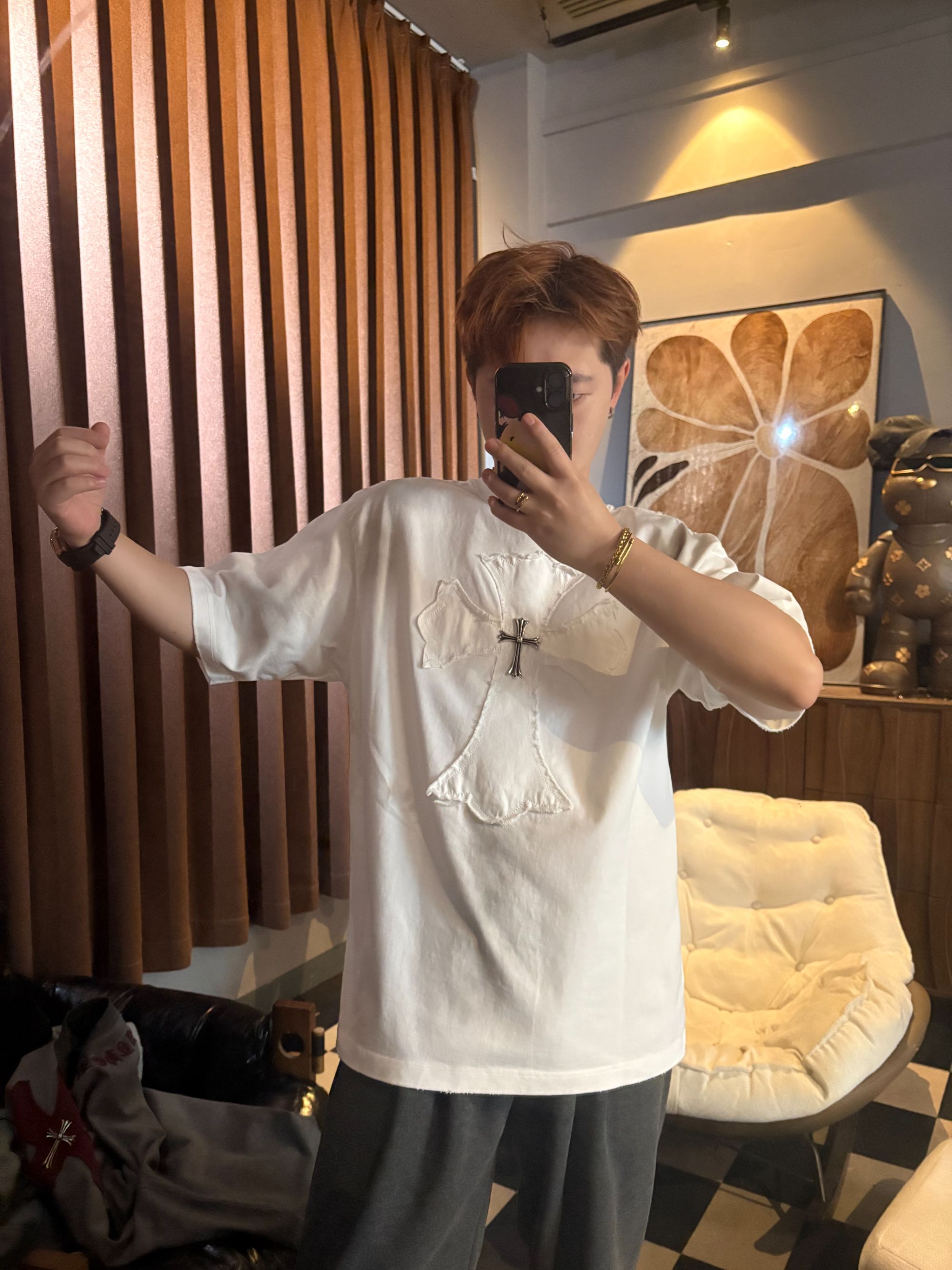 HG阿东【十字架】套头长袖圆领套头款常规秋冬男女同款A350