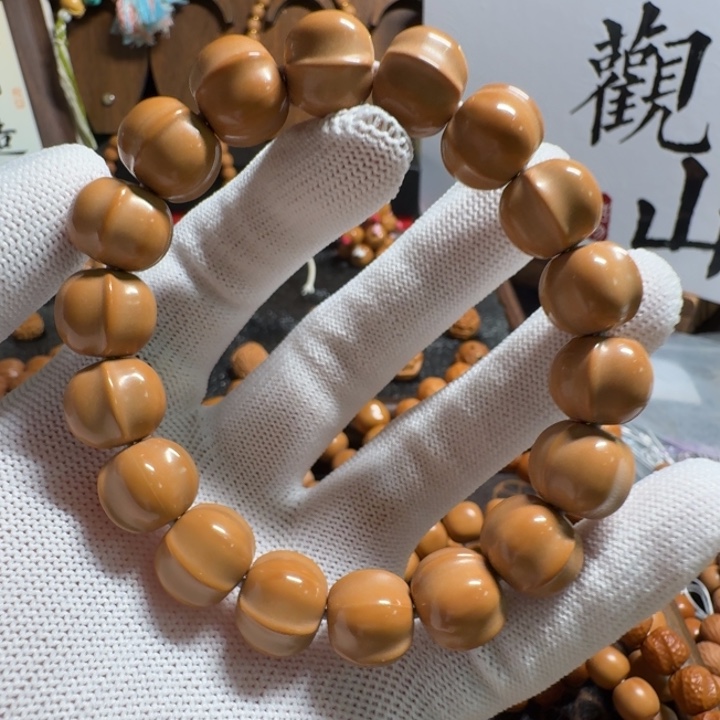 猴头核桃吊坠「观山」sss全品精工鲨鱼背手串