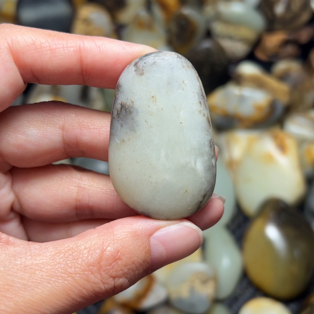 和田玉（青玉）B74未镶嵌