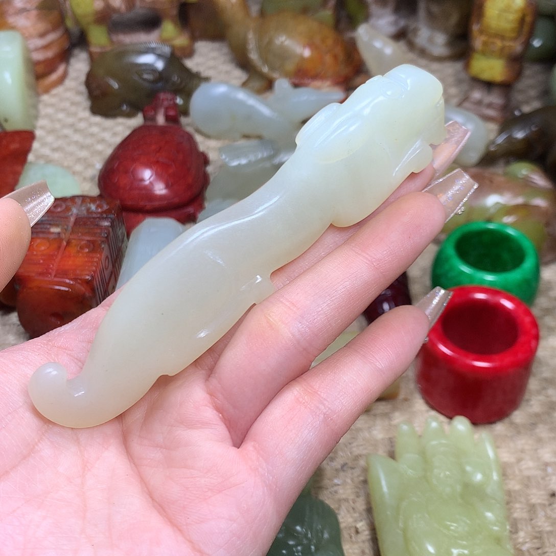 白玉菩提吊坠挂件