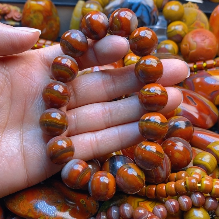 未镶嵌手链玛瑙/玉髓