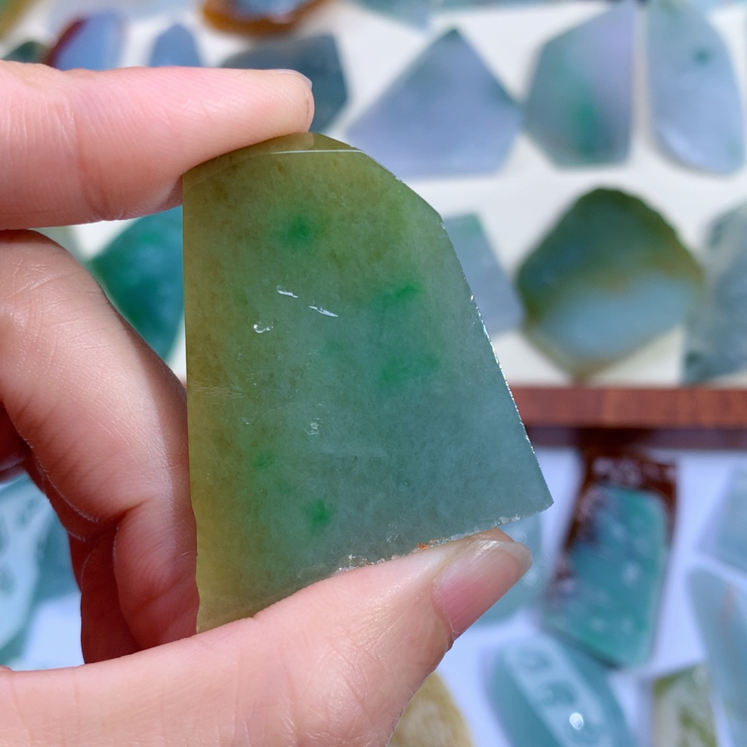 飞***飞定制翡翠未镶嵌天然缅甸翡翠包工包料