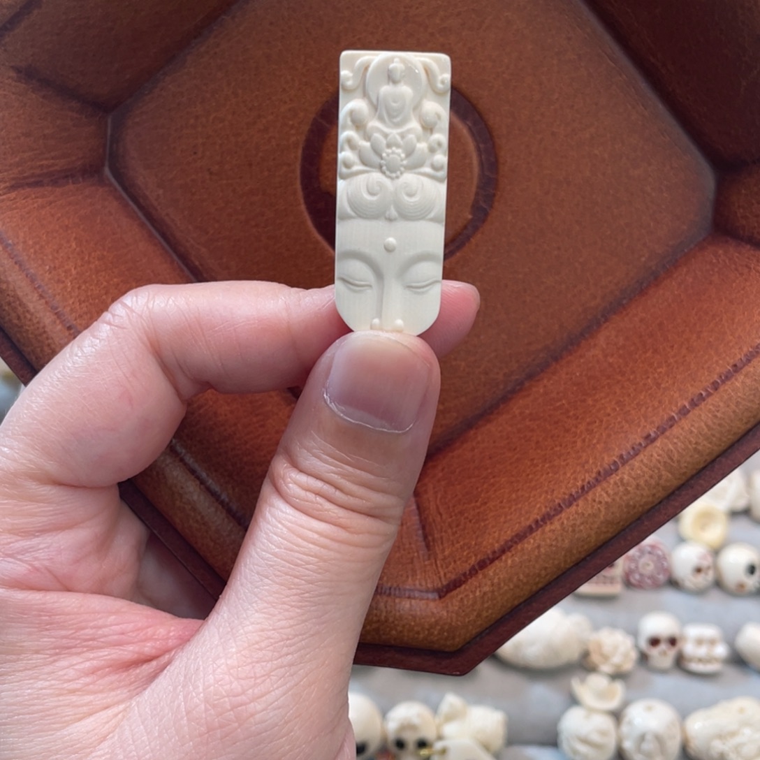 手串/手链/手镯猛犸象牙观音牌