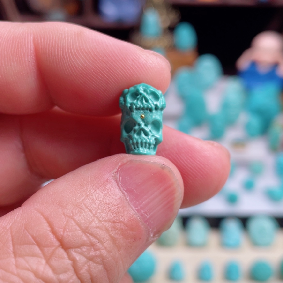 【闪购商品】绿松石吊坠(不含链)未镶嵌