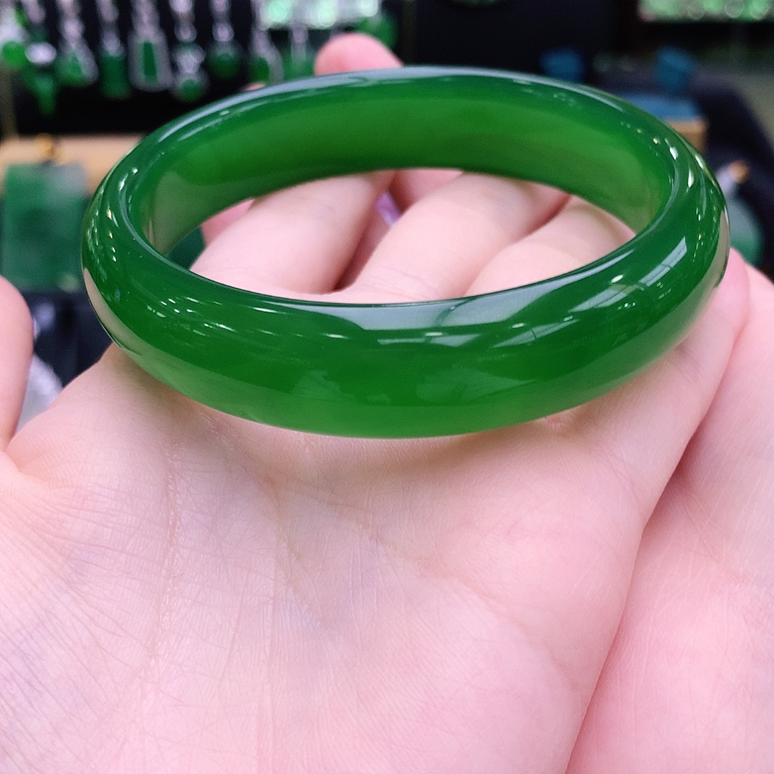 玛瑙/玉髓手镯62未镶嵌浩*