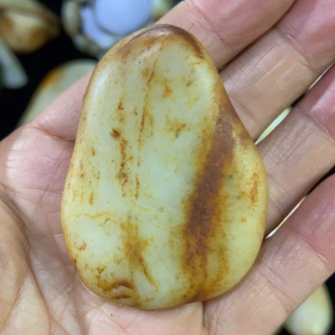 和田玉未镶嵌挂件14