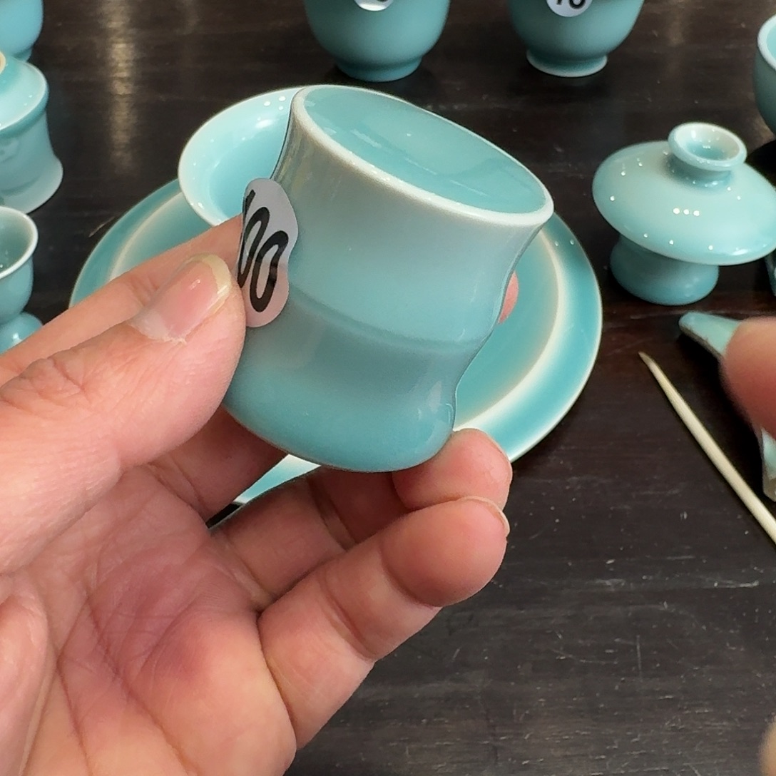 龙泉窑青瓷南宋老釉福利盖置