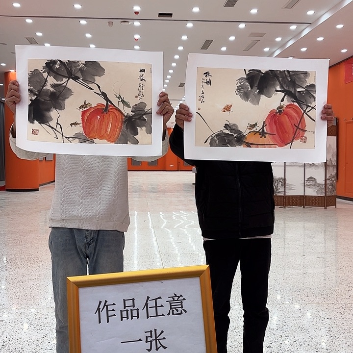 国画李陈良老先生晚年展览原作