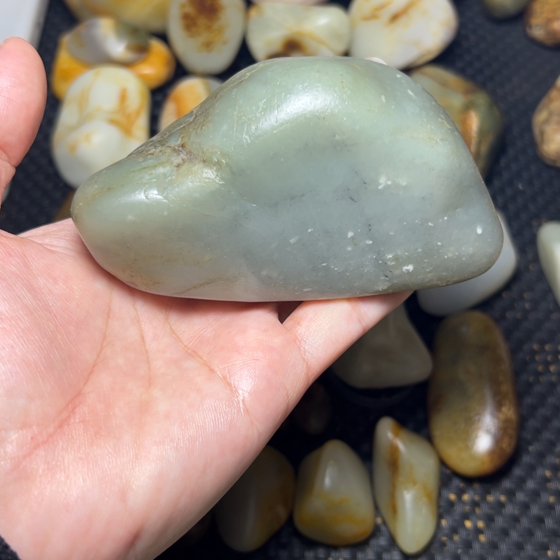 和田玉未镶嵌挂件A29