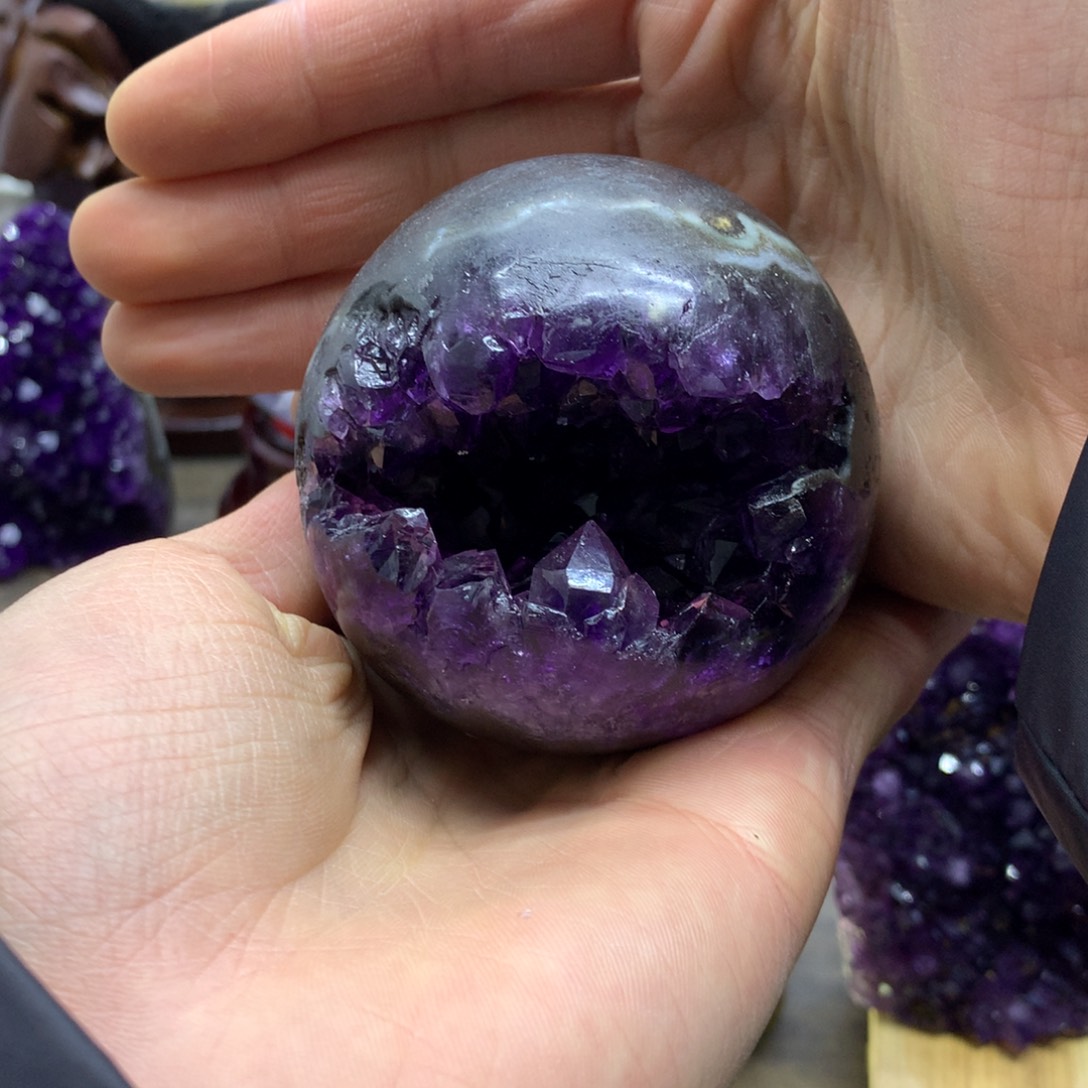 紫晶大型摆件（非配饰）未镶嵌