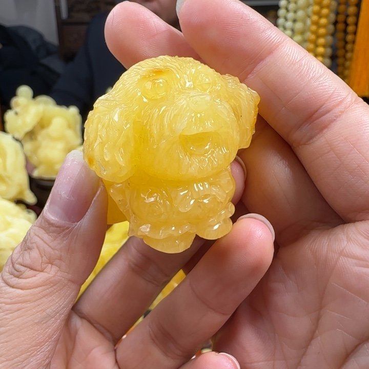 蜜蜡珠宝奇石未镶嵌微瑕