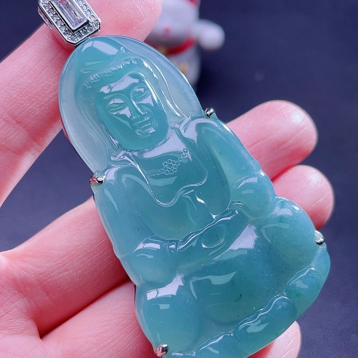 翡翠吊坠(不含链)未镶嵌