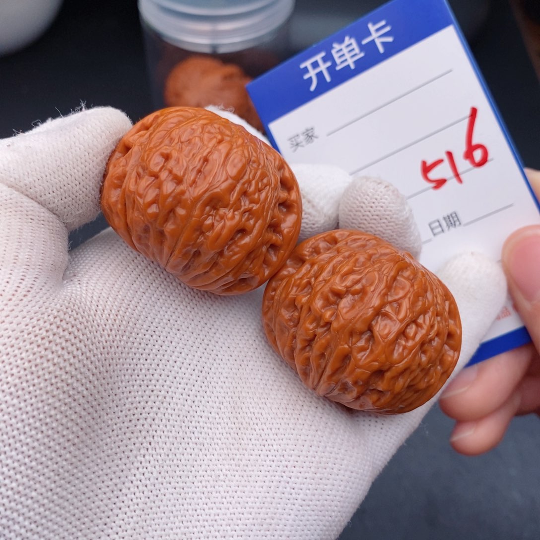 文玩核桃把件41铁锤516