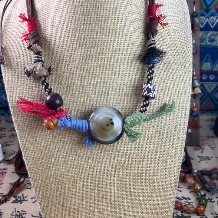 玛瑙/玉髓未镶嵌颈饰