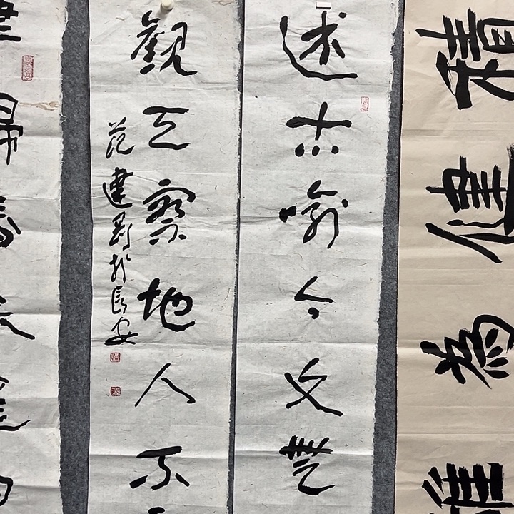 国画范建刚书法作品