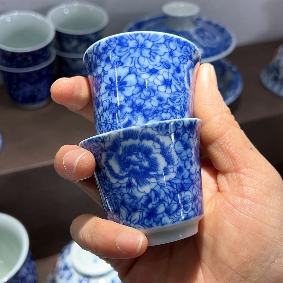 盖碗全场七景德镇的早高峰上都